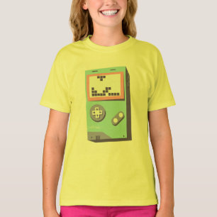 Camiseta Juego de GameBoy construido con ladrillos