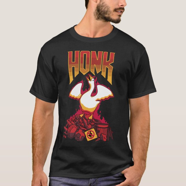 Camiseta Juego de ganso sin título Divertido diseño de jueg (Anverso)