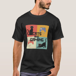 Camiseta Juego de gatos Kitty Meow Mascota de animales Jueg