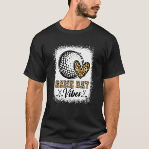 Camiseta Juego de golf Bleached Golf Day Vibes Golf Mom Gam