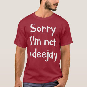 Camiseta Juego de jockey de disco girable - DJ de vinilo