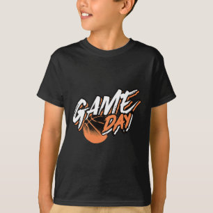 Camiseta Juego de Juego Baloncesto Motivador
