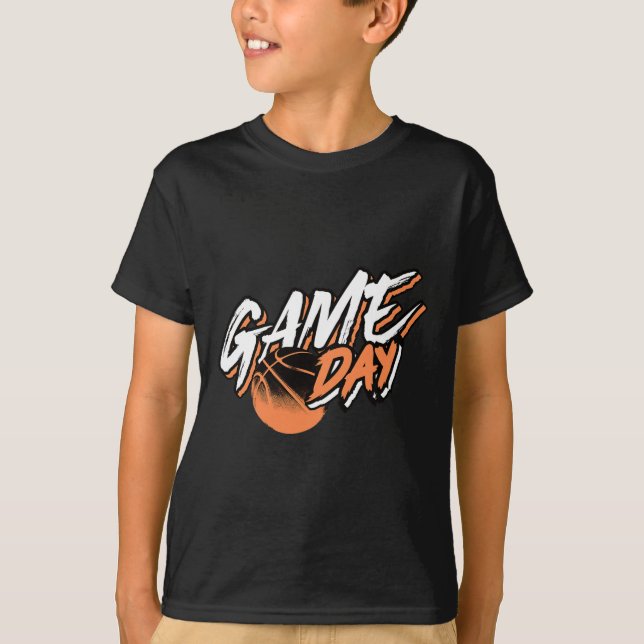 Camiseta Juego de Juego Baloncesto Motivador (Anverso)
