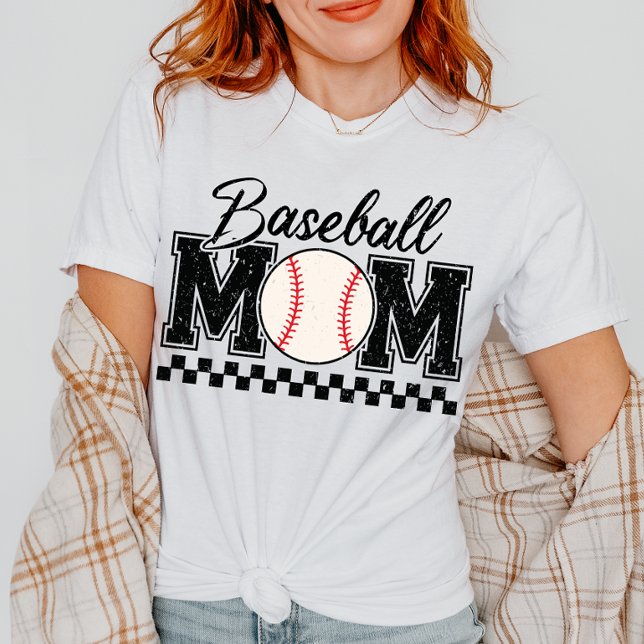 Camiseta Juego de Juego Béisbol Cute Béisbol Mamá Shirt (Subido por el creador)