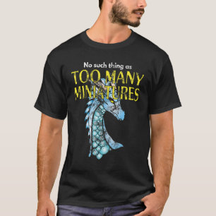 Camiseta Juego de juegos de azar demasiadas miniaturas Warg