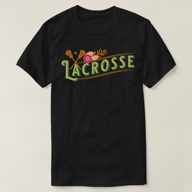 Camiseta Juego de jugador lax ilimitado nativo americano La (Diseño del anverso)