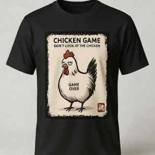 Camiseta Juego de la Gallina – No Mires a la Gallina Divert