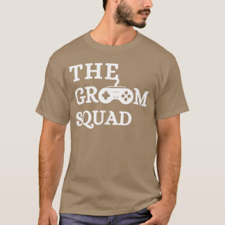 Camiseta Juego de la pandilla del novio para despedida de s
