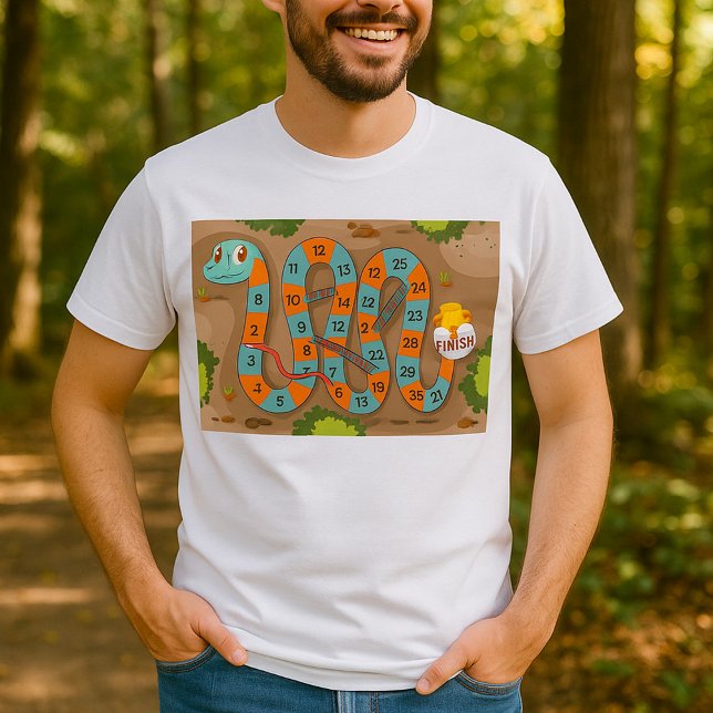Camiseta Juego de la pasadora de serpientes (Subido por el creador)