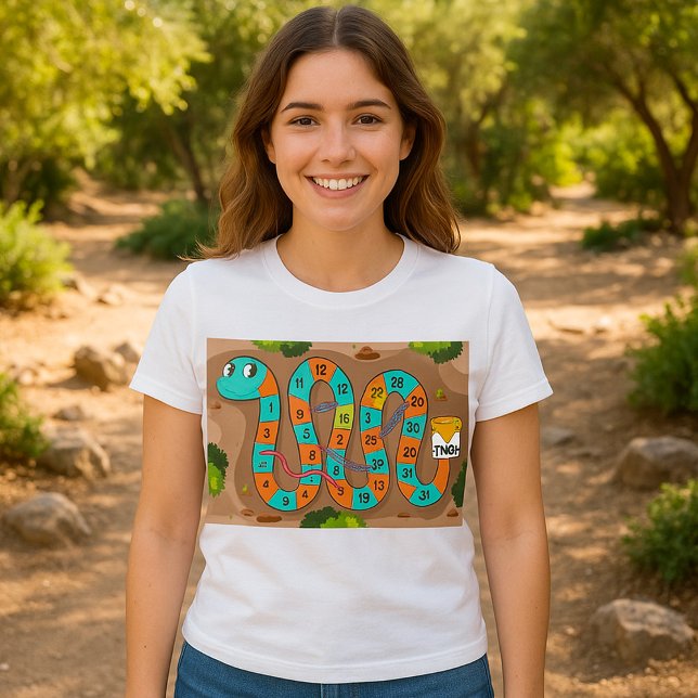 Camiseta Juego de la pasadora de serpientes (Subido por el creador)