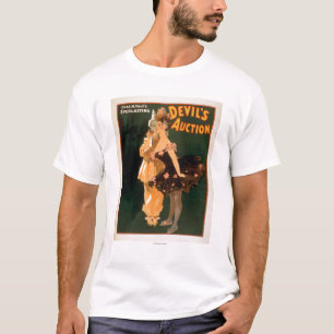 Camiseta Juego de la subasta del diablo eterno de Yale