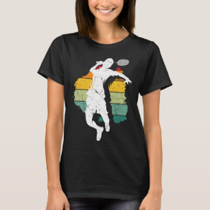Camiseta Juego de lanzadera del equipo de Badminton Player