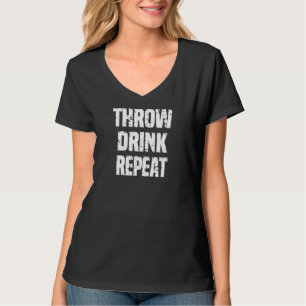 Camiseta Juego de lanzamientos de herradura para beber con 