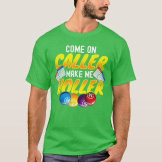 Camiseta Juego de Lotería Bingo Jugadores Afortunados Peque