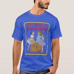 Camiseta Juego de mesa de terror vintage Juego infantil ant