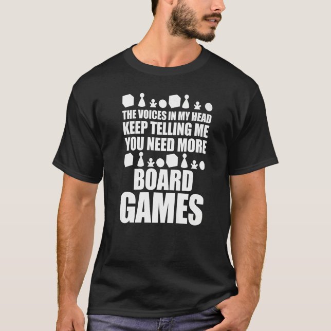 Camiseta Juego de mesa divertida de la noche del juego que  (Anverso)