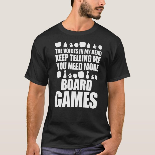 Camiseta Juego de mesa divertida de la noche del juego que  (Anverso)