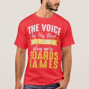 Camiseta Juego de mesa divertida Regalo Juega más juegos de