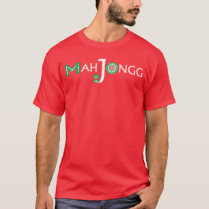 Camiseta Juego de mesa divertido de Mahjong chino para homb