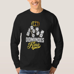 Camiseta Juego De Mesa Dominó Rey Hombres Domino
