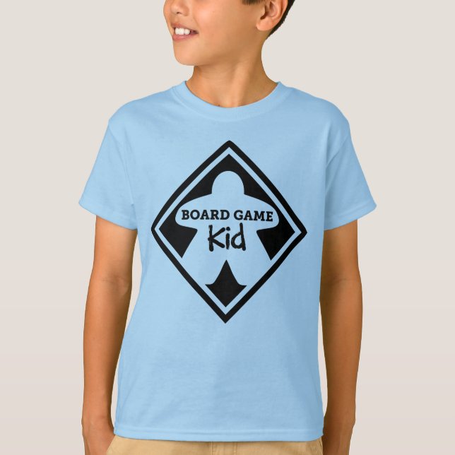 Camiseta Juego de mesa Kid Black Frame Bort (Anverso)