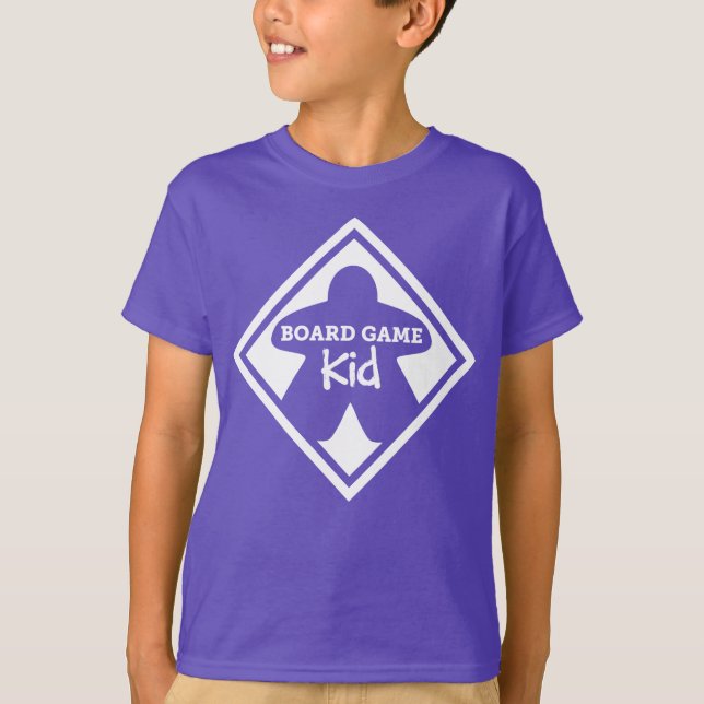 Camiseta Juego de mesa Kid White Frame Shirt (Anverso)
