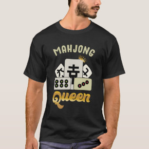Camiseta Juego De Mesa Mahjong Para Mahjong Player Y Mahjon