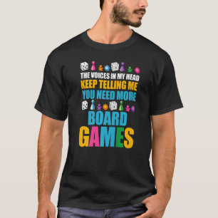 Camiseta Juego de mesa Noche de juego de mesa necesitas más