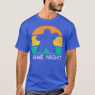 Camiseta Juego de mesa nocturna, juegos de mesa, jugador de