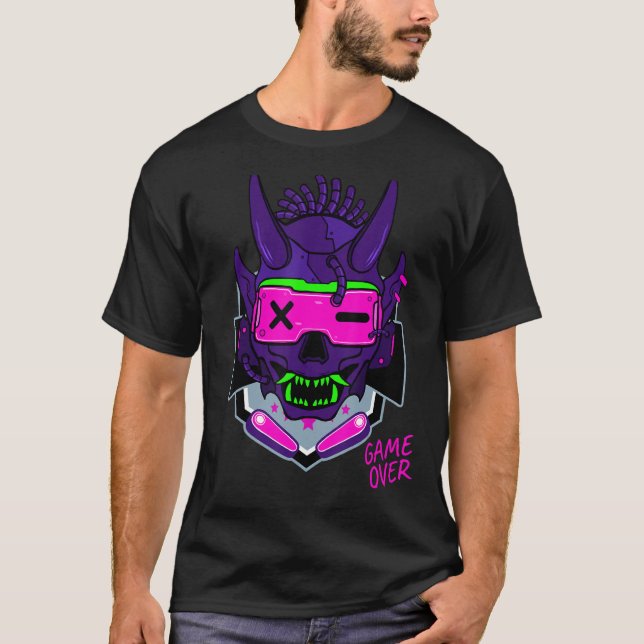 Camiseta Juego de Monstruo de Jugador (Anverso)