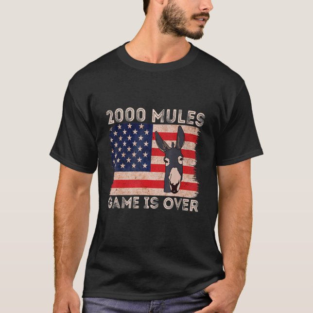 Camiseta Juego de Mulas de 2000 por elecciones justas (Anverso)