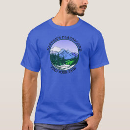 Camiseta Juego de naturas de senderismo