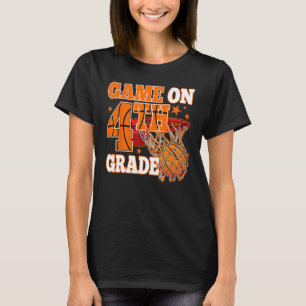 Camiseta Juego de niños en 4º grado Baloncesto de vuelta a 