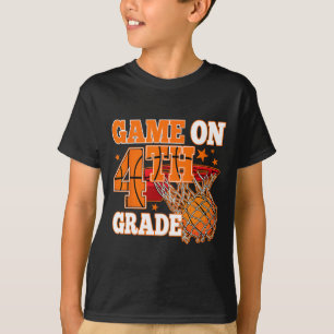 Camiseta Juego de niños en 4º grado Baloncesto de vuelta a