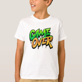 Camiseta Juego de niños terminado divertido jugador – Diseñ