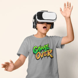 Camiseta Juego de niños terminado divertido jugador – Diseñ
