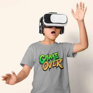 Camiseta Juego de niños terminado divertido jugador – Diseñ