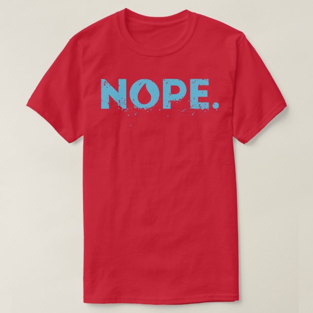 Camiseta juego de nope (Diseño del anverso)