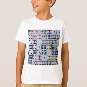 Camiseta Juego de números de Dominos