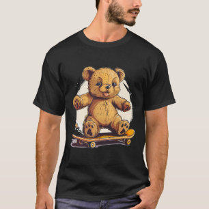 Camiseta Juego De Oso De Teddy Para Patinadores De Guay Ska