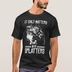 Camiseta Juego de paintball que solo importa si salpica par