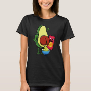 Camiseta Juego de Palabras de Aguacate Hábito de Alimentaci