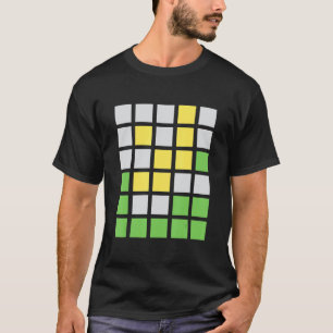 Camiseta Juego de palabras de Wordle