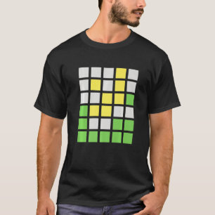 Camiseta Juego de palabras de Wordle