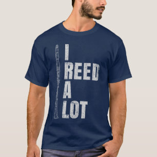 Camiseta Juego de palabras divertidas de clarinete, toqué m