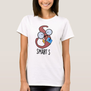 Camiseta Juego de Palabras Divertido de la Letra S Intelige