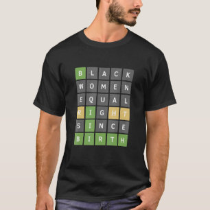 Camiseta Juego de palabras en línea 2