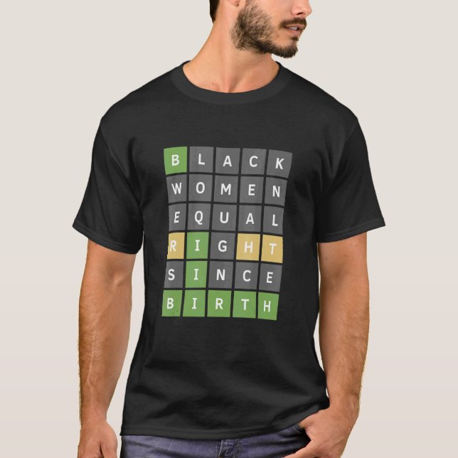 Camiseta Juego de palabras en línea 2 (Anverso)