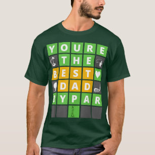 Camiseta Juego de palabras masculino mejor papá por papá di