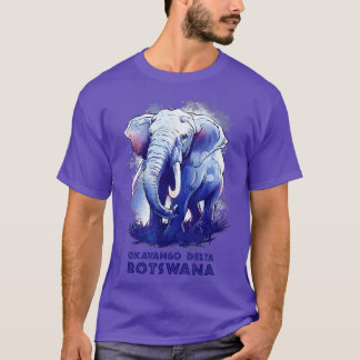 Camiseta Juego de parque nacional del Delta del Okavango pa